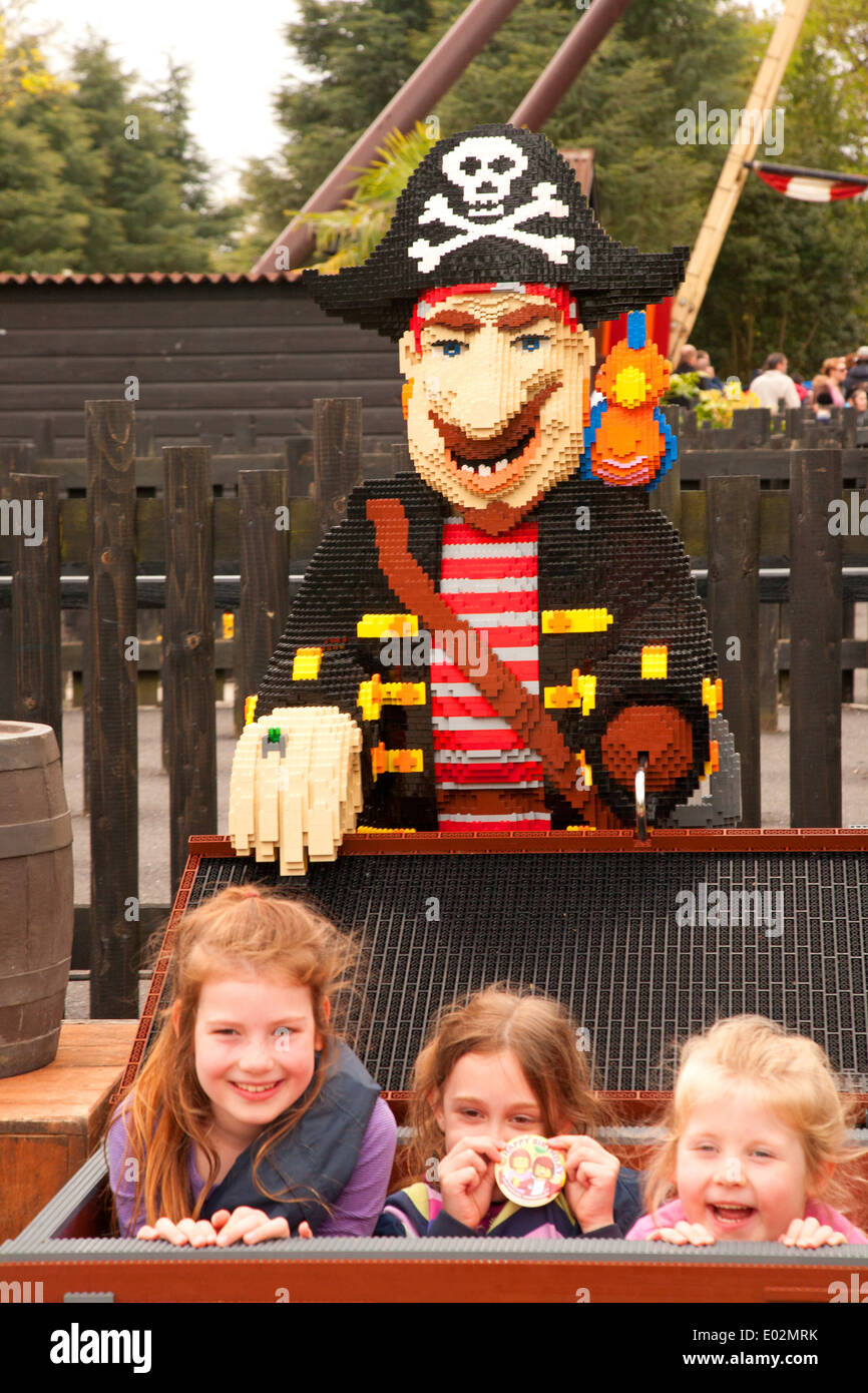 Legoland Family Theme Park, Windsor, Berkshire, UK Stock Photo