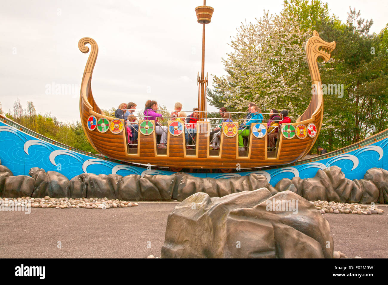 Legoland Family Theme Park, Windsor, Berkshire, UK Stock Photo
