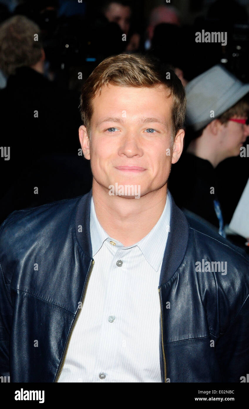 Ed Speleers attending the UK Premiere of Plastic at the Odeon West End