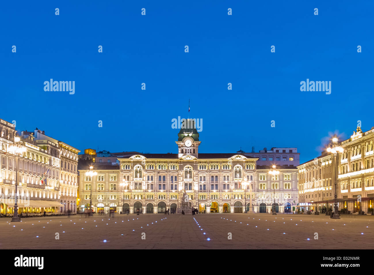 City Hall, Palazzo del Municipio, Trieste, Italy. Stock Photo