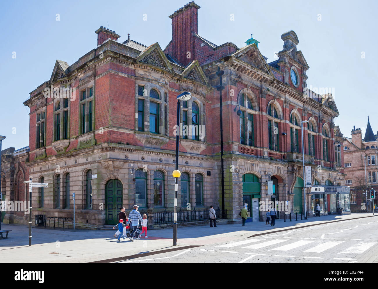 Tunstall Town Hall Stoke on Trent Staffordshire England UK Stock Photo ...