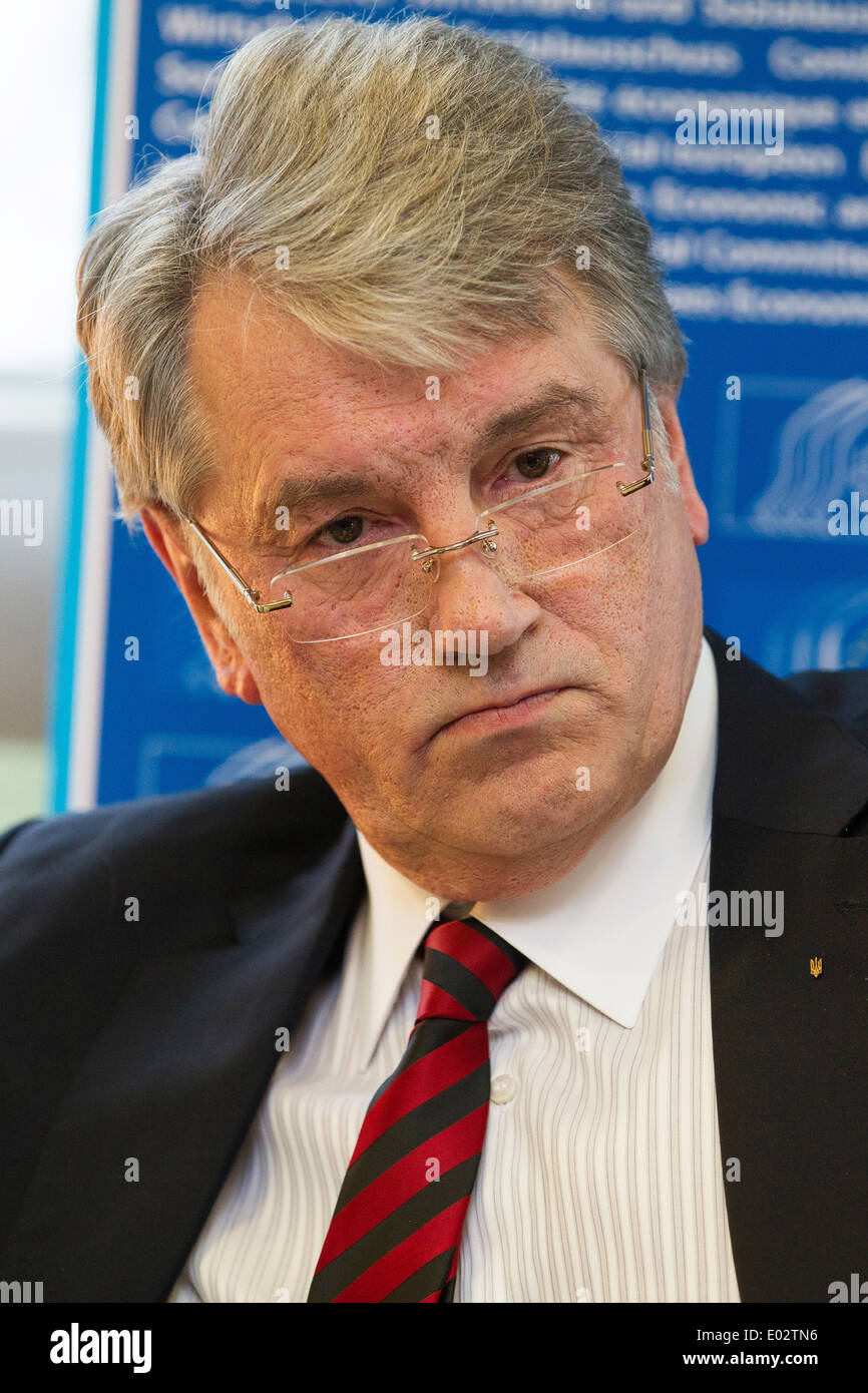 Viktor Yushchenko former president of Ukraine and leader of Ukraine's Orange Revolution in 2004 Stock Photo