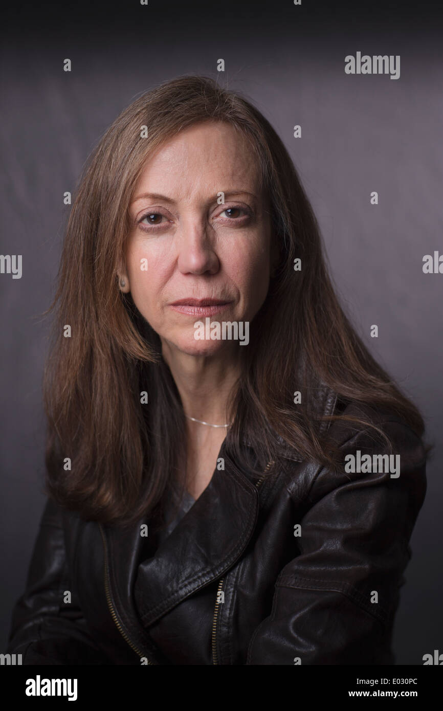 Portrait of a middle aged woman. Stock Photo