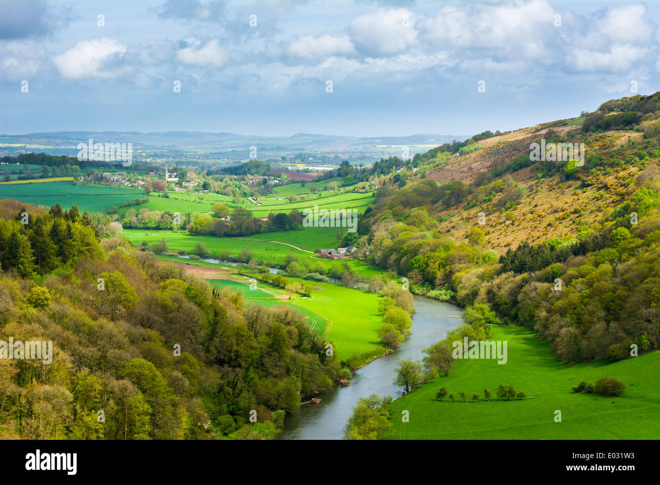 Wye valley symonds yat rock spring hires stock photography and images Alamy