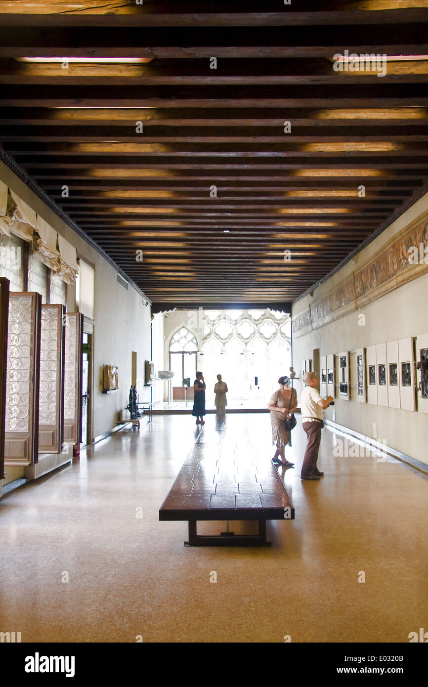 Ca' D'oro art gallery, Venice Stock Photo Alamy