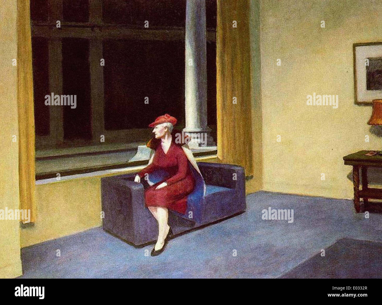 Edward Hopper Hotel Window Stock Photo Alamy