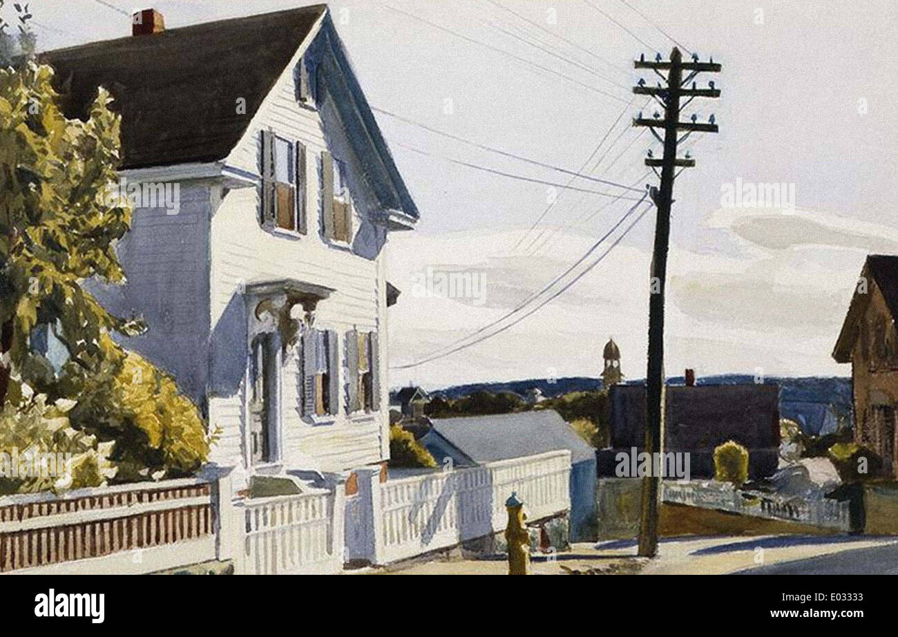 Edward hopper art house hires stock photography and images Alamy