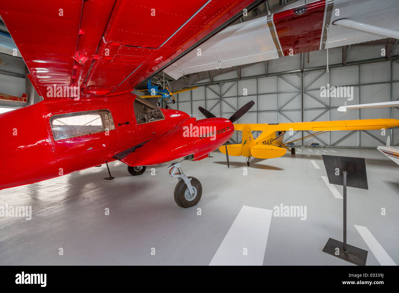 The Aviation Museum in Akureyri, Northern Iceland. Stock Photo