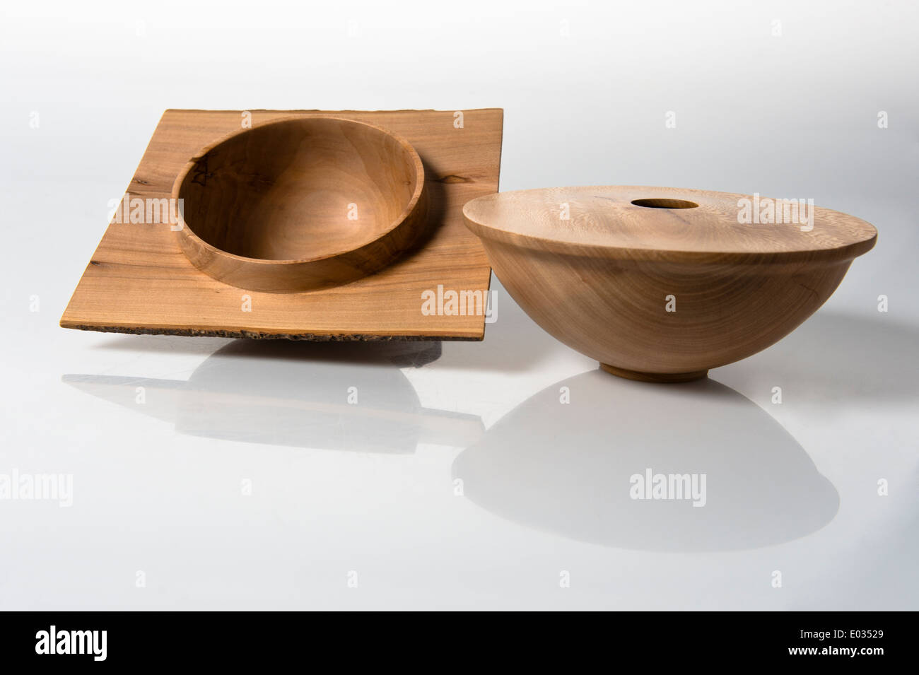 Square Wooden Bowl