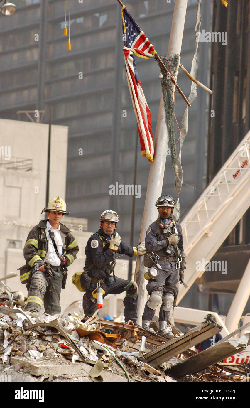 9 11 Firefighters Flag