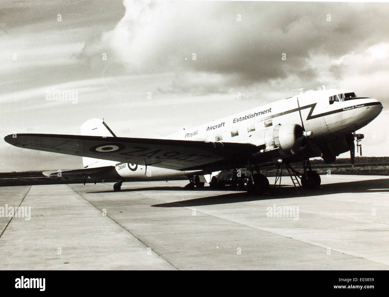 Douglas, C-47A, Skytrain Stock Photo