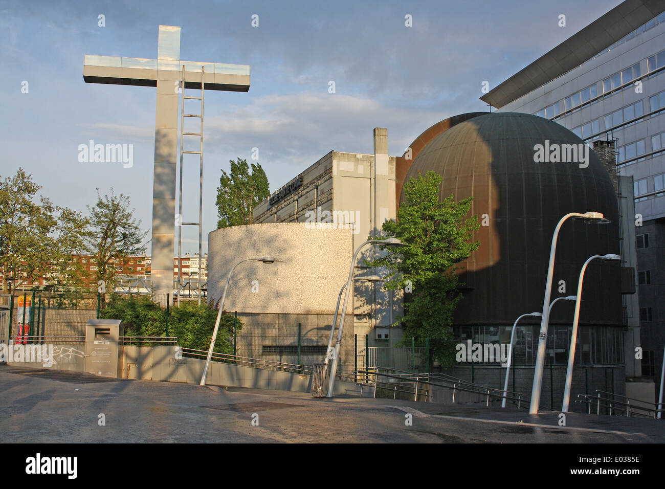 Paris, France, Church of St Claire Stock Photo