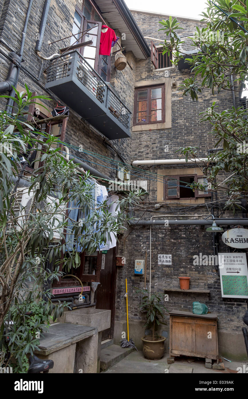 Old Town THE FRENCH CONCESSION SHANGHAI CHINA Stock Photo - Alamy