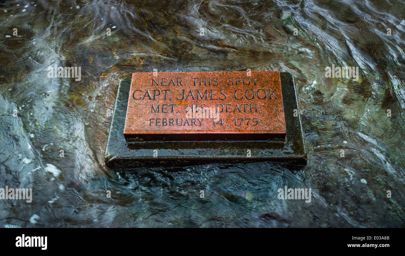 Death captain james cook kealakekua hires stock photography and images