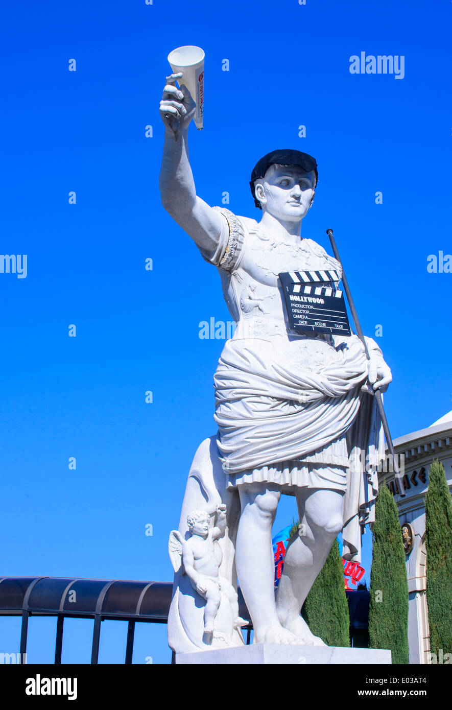 Statue At Caesars Palace High Resolution Stock Photography and Images