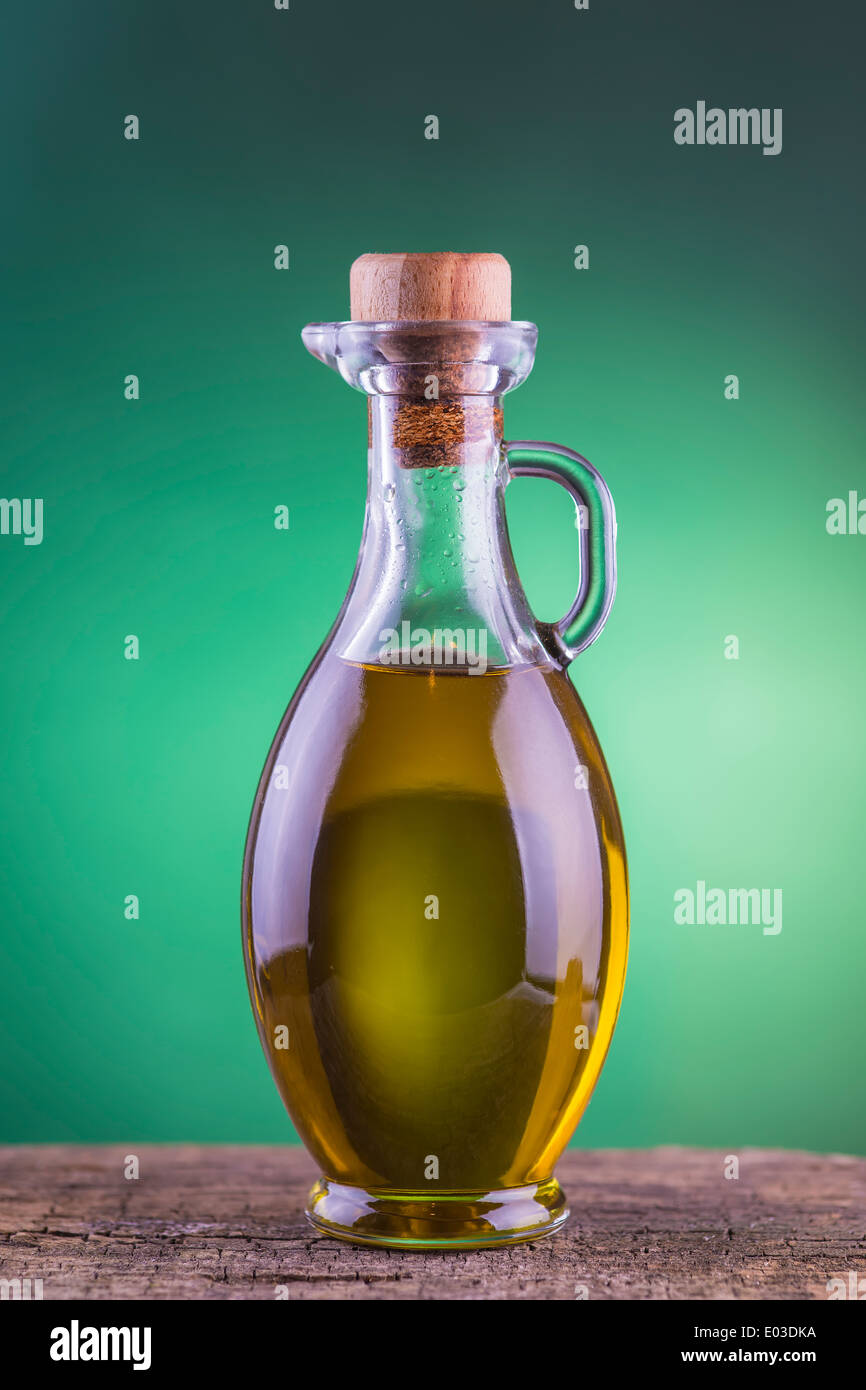 Download Olive Oil Bottle Made Of Glass With A Green Light Spotlight Stock Photo Alamy Yellowimages Mockups