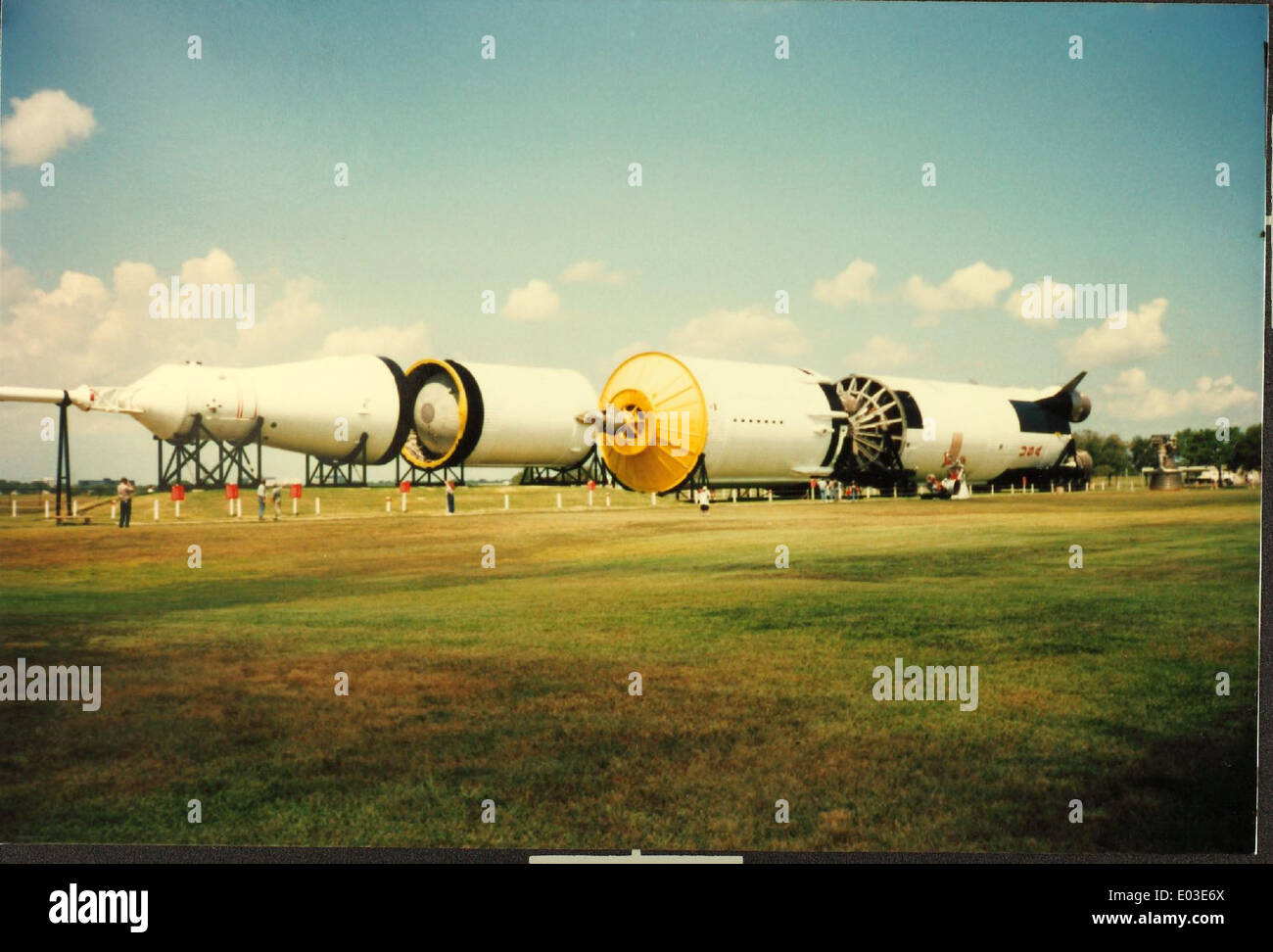 This glossy photo showcases the iconic Saturn V rocket, the largest and ...