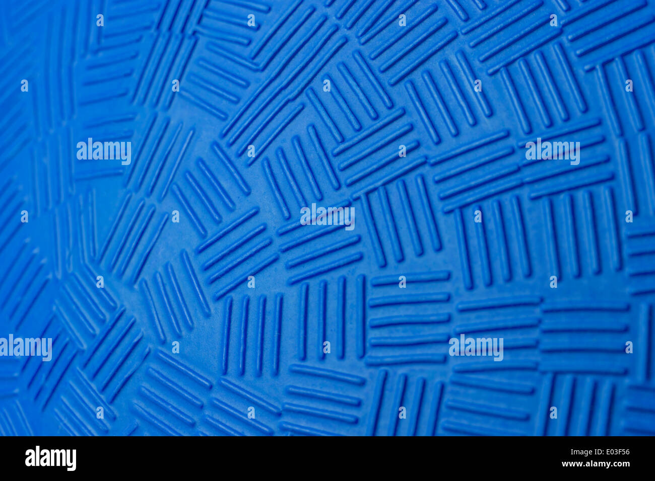 Pattern Design of Blue Rubber Ball. Stock Photo