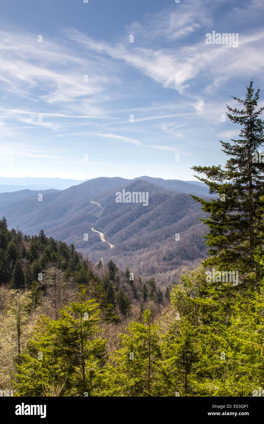 Great Smoky Mountains National Park Gap High Resolution Stock