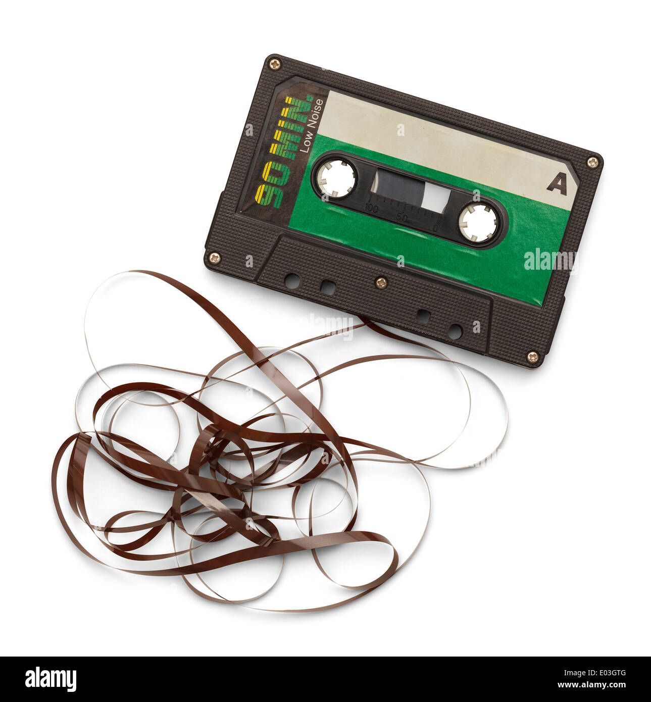 Reel to reel cassette tape Cut Out Stock Images & Pictures - Alamy