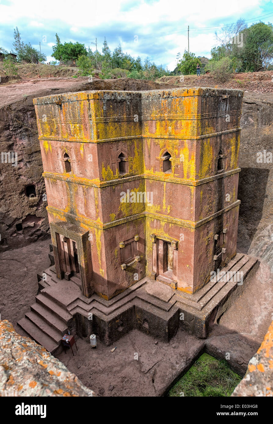 The Church of St. George in Lalibela, Ethiopia Stock Photo