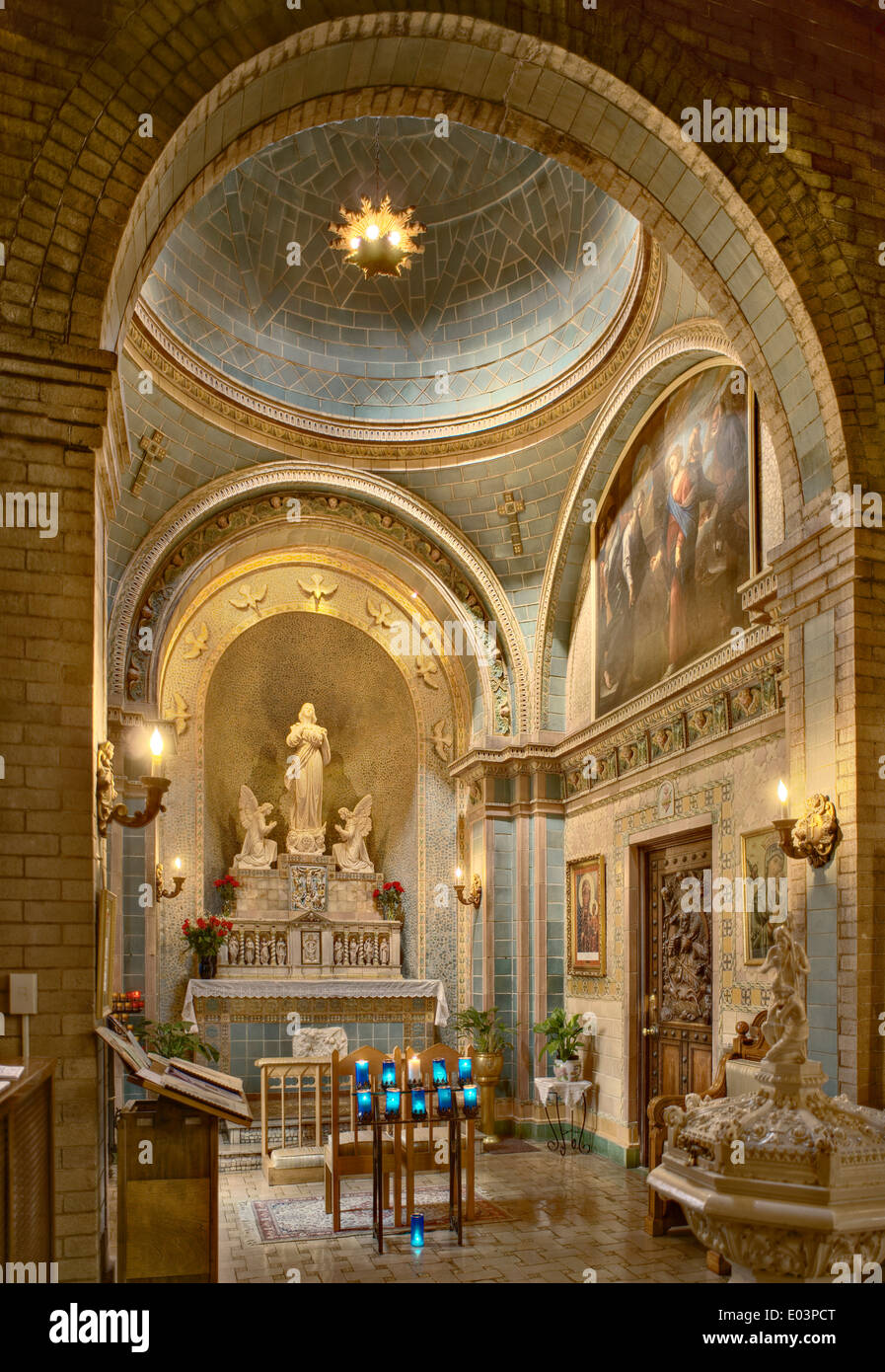 Saint Lawrence Basilica, Asheville, North Carolina Stock Photo Alamy