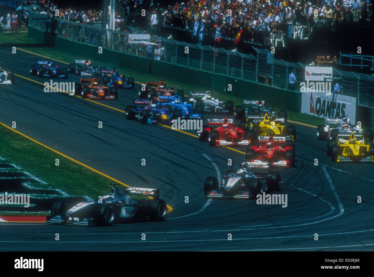 The 2000 Australian Formula 1 Grand Prix. Michael Schumacher goes on Stock  Photo - Alamy