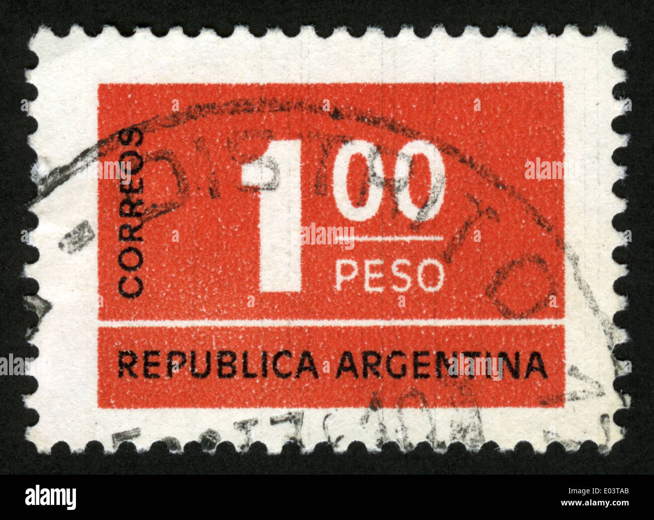 Argentina, Argentine postage stamp Stock Photo - Alamy