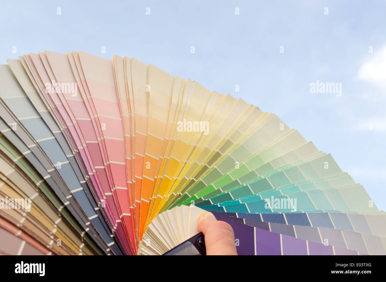 Pastel warm tone color palette hi-res stock photography and images - Alamy