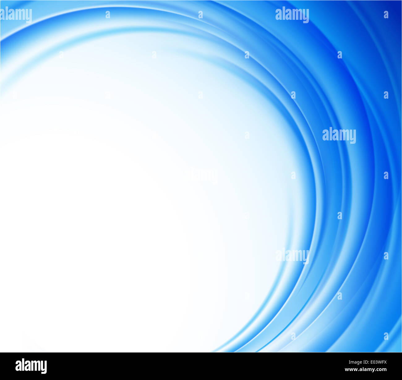 Bright blue background. Abstract illustration Stock Photo - Alamy