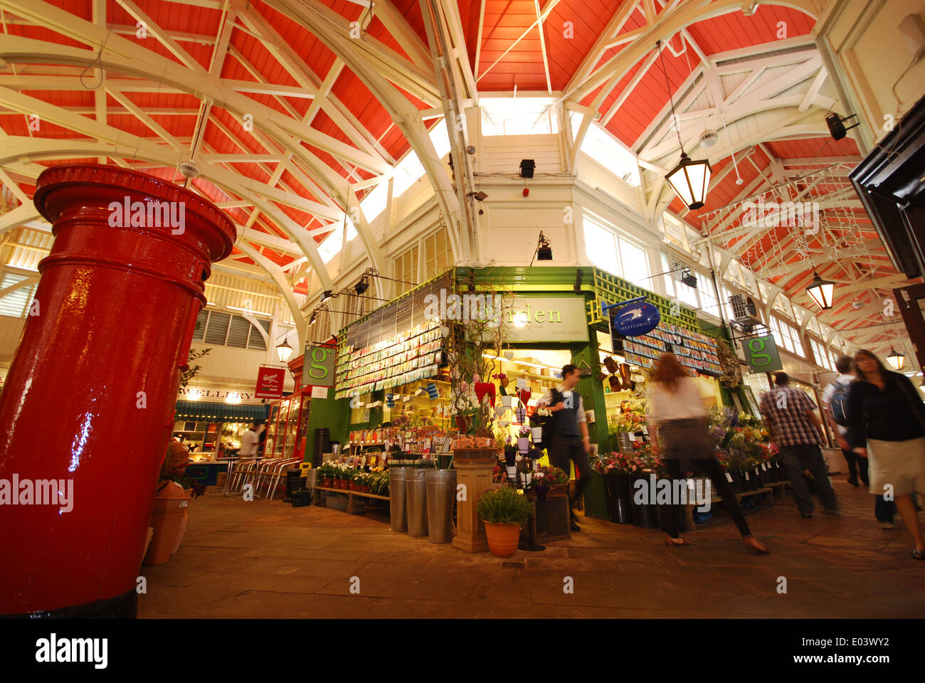 Covered Market, Oxford United Kingdom Stock Photo Alamy