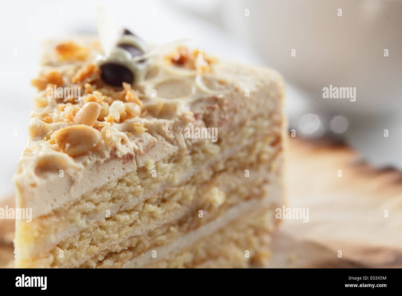 tasty fresh and sweet cake on the table Stock Photo - Alamy