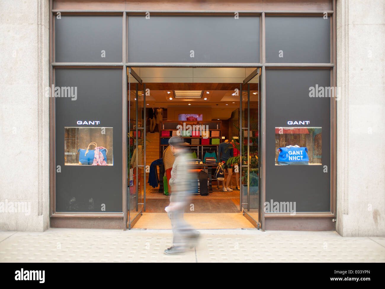 Gant store frontage, Regent Street, London UK Stock Photo