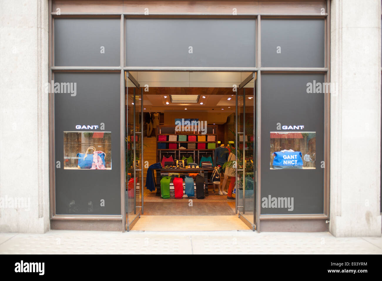 Gant store frontage, Regent Street, London UK Stock Photo