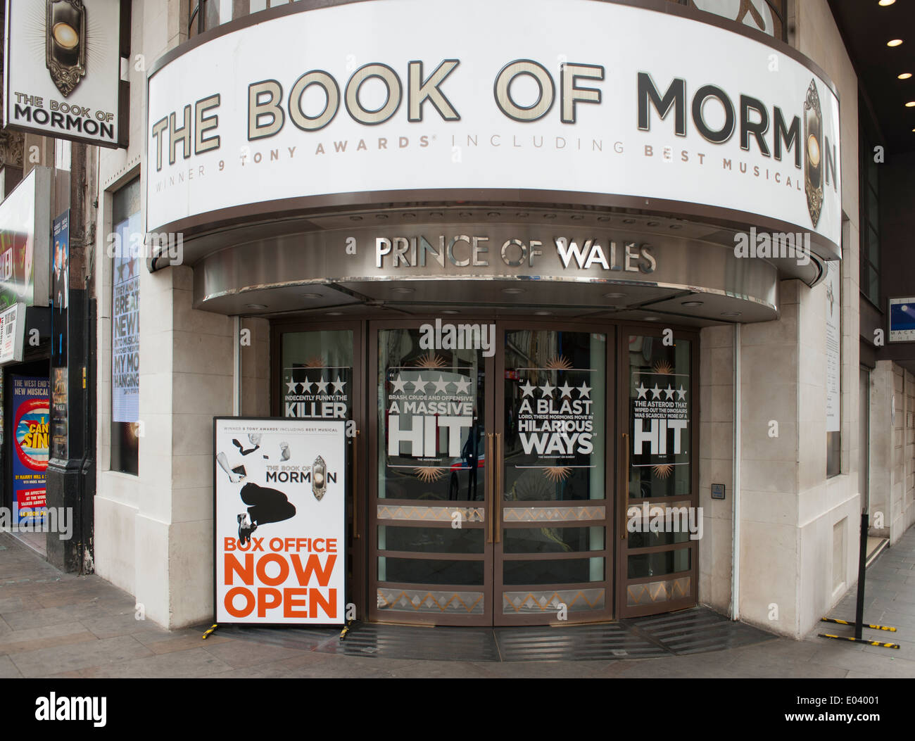 Prince of Wales Theatre, The Book of Mormon, London UK Stock Photo - Alamy