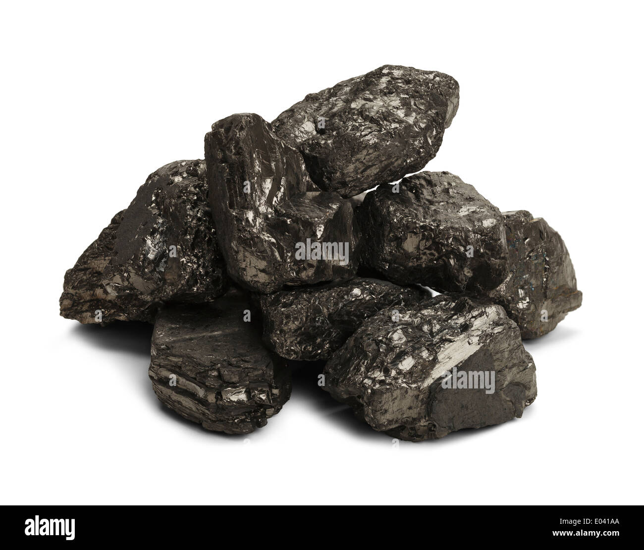 Black Coal Stock Photo - Download Image Now - Coal, Graphite, Rock