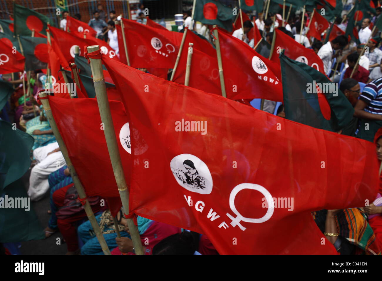 Dhaka, Bangladesh. 1st May, 2014. Garment workers & other labor ...