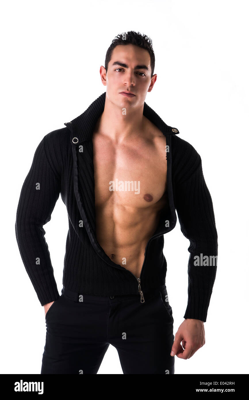 Man wearing plain white t shirt hi-res stock photography and images - Alamy