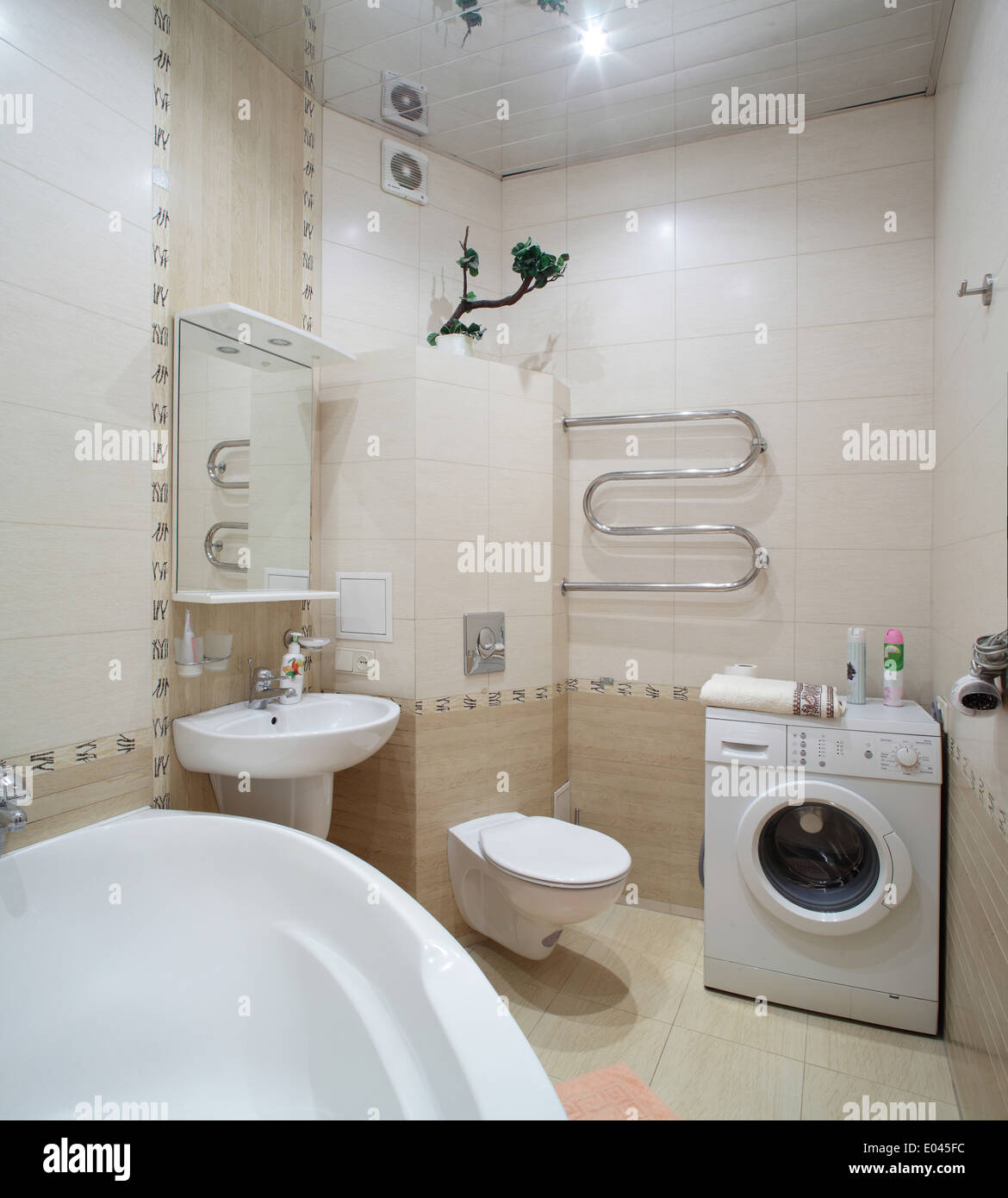 luxury and very clean toilet in european style Stock Photo Alamy