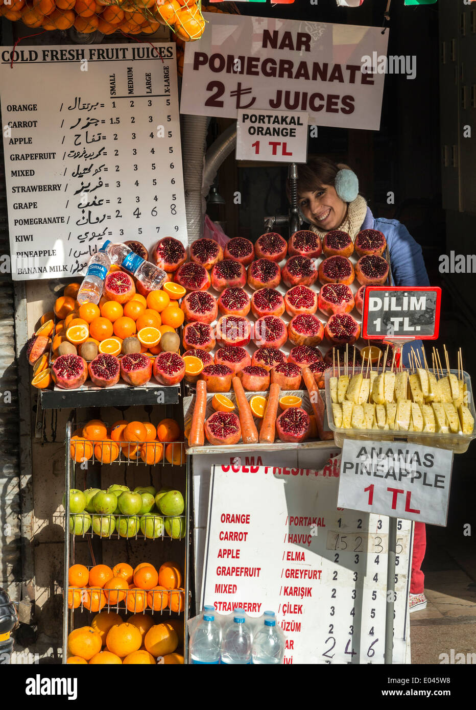 Fruit juice seller hires stock photography and images Alamy