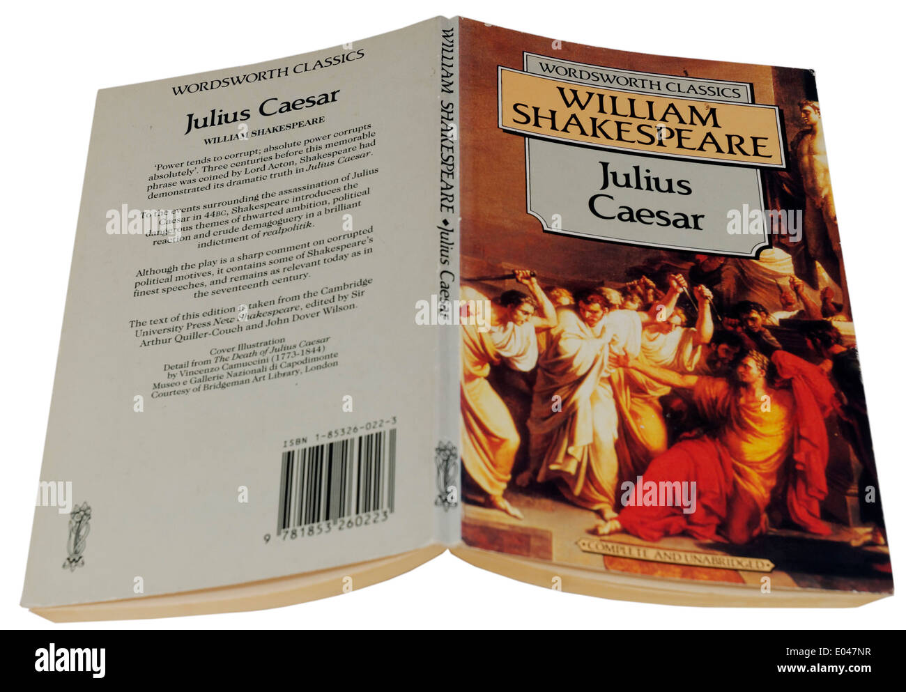 Julius Caesar by William Shakespeare Stock Photo