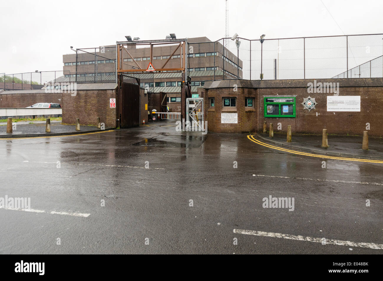 Antrim, Northern Ireland. 1 May 2014 -  Antrim PSNI Station and Serious Crime Suite © Stephen Barnes/Alamy Live News Stock Photo