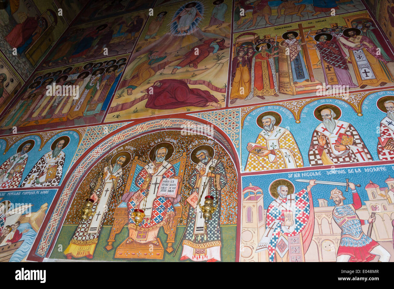 Dealu Monastery Stock Photo