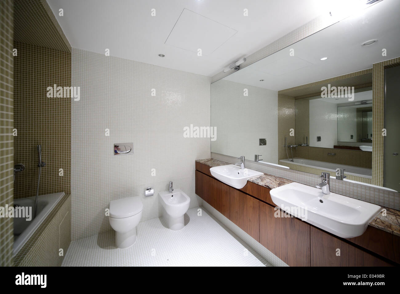 luxury and very clean toilet in european style Stock Photo Alamy