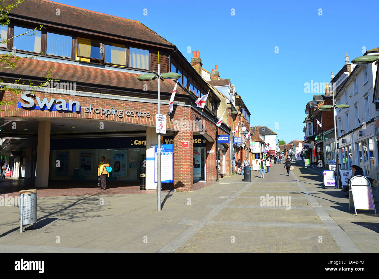 High Street, Leatherhead, Surrey, England, United Kingdom Stock Photo