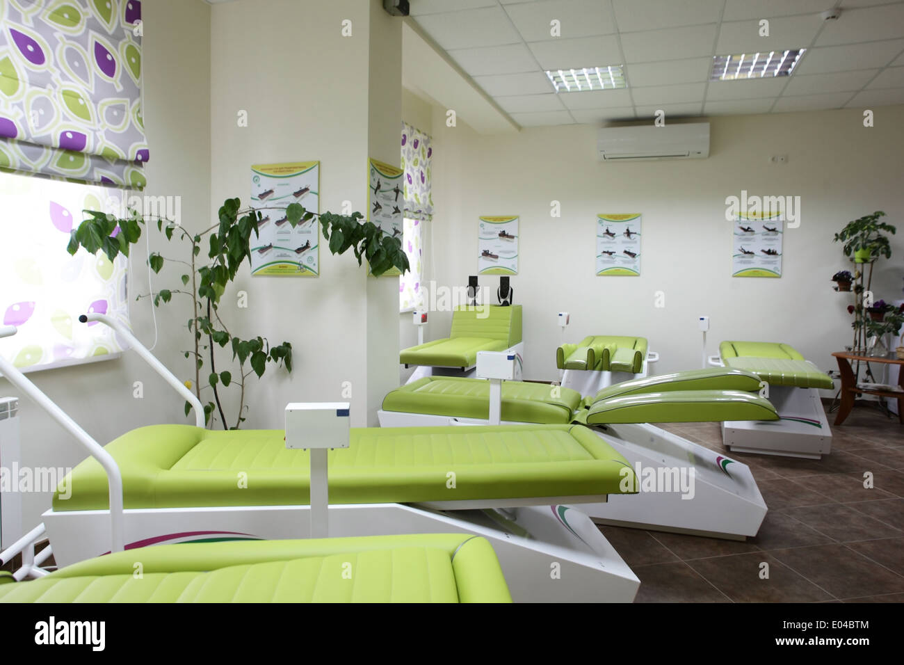 Bright Modern And Luxury European Spa Room Stock Photo Alamy