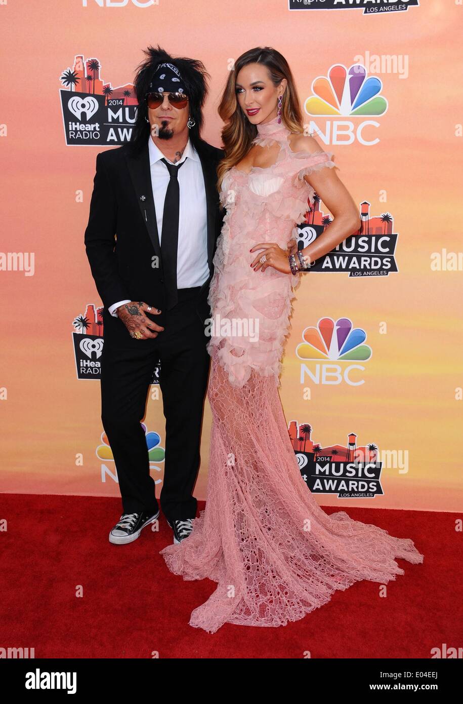 Los Angeles, CA, USA. 1st May, 2014. Nikki Sixx, Courtney Bingham at
