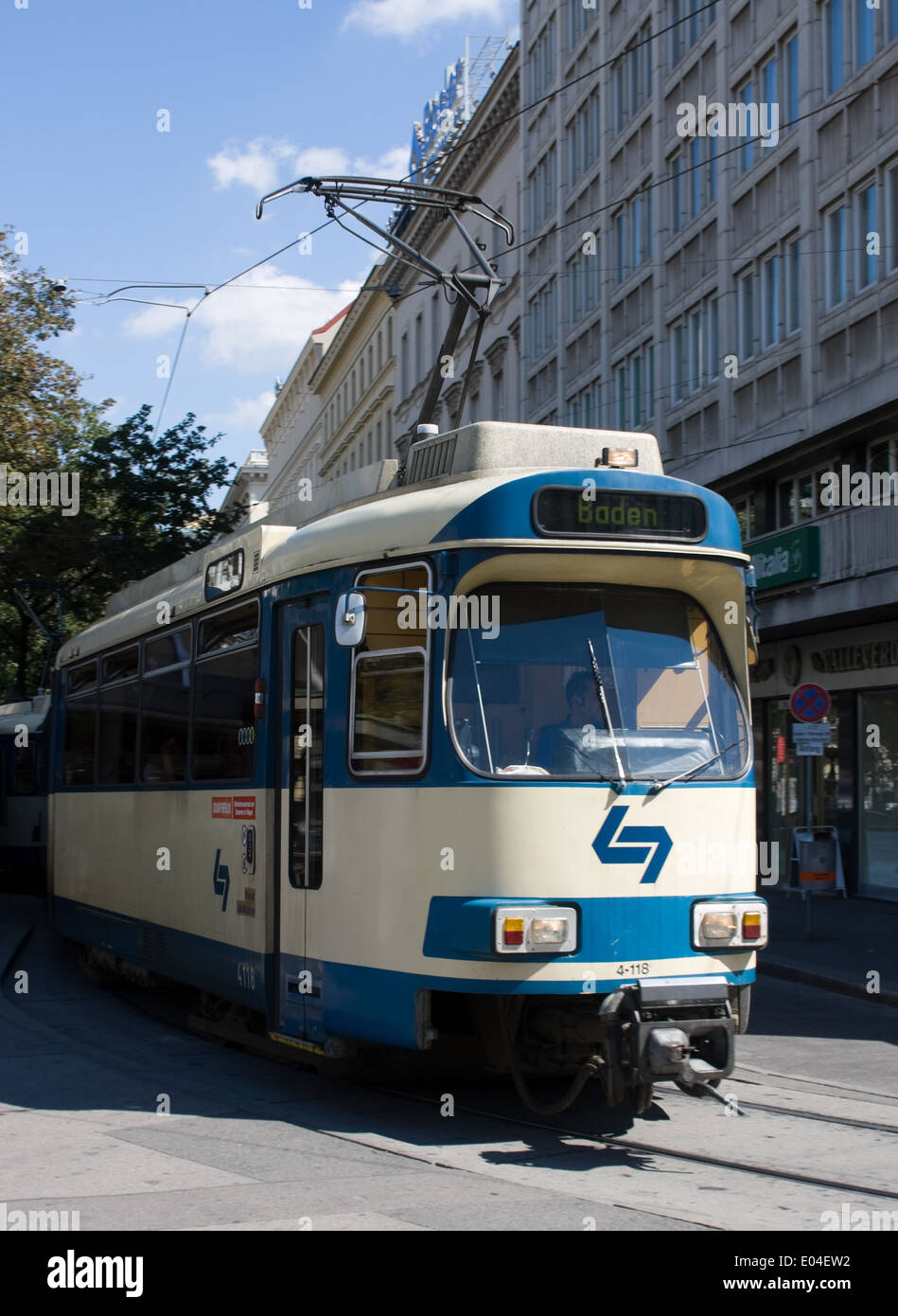 Badner Bahn, Wien, Österreich Stock Photo
