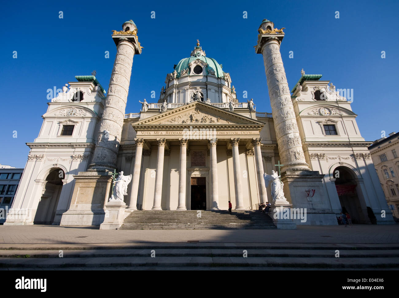 Karlskirche, Wien, Österreich Stock Photo