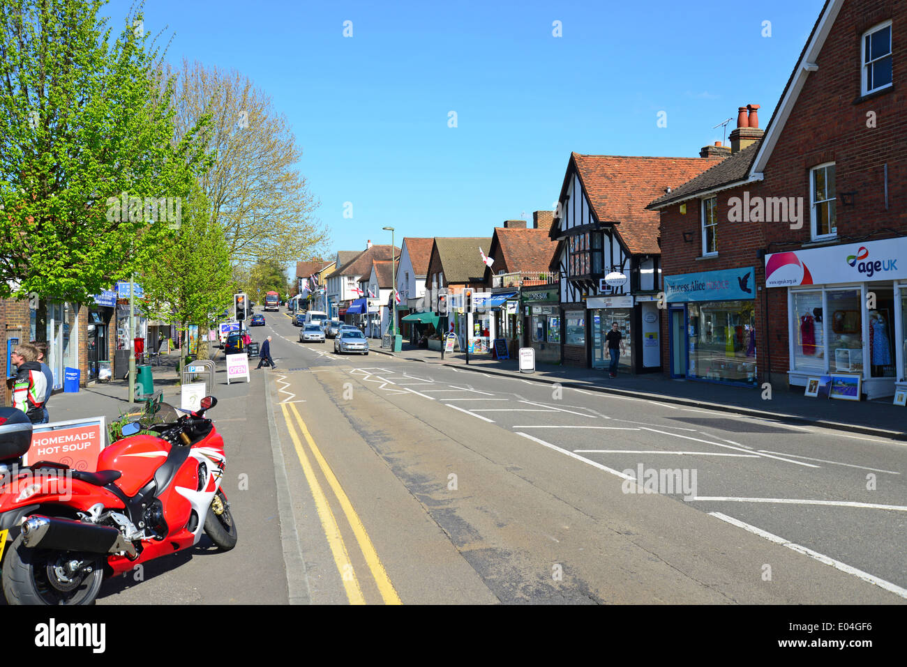 The Street, Ashtead, Surrey, England, United Kingdom Stock Photo Alamy